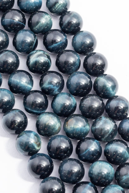 Hilo de Ojo de Tigre Azul
