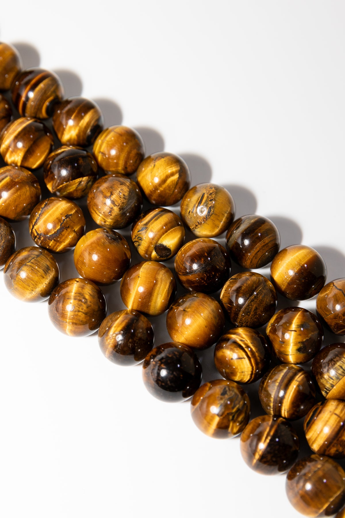 Hilo de Ojo de Tigre Bola Cafe