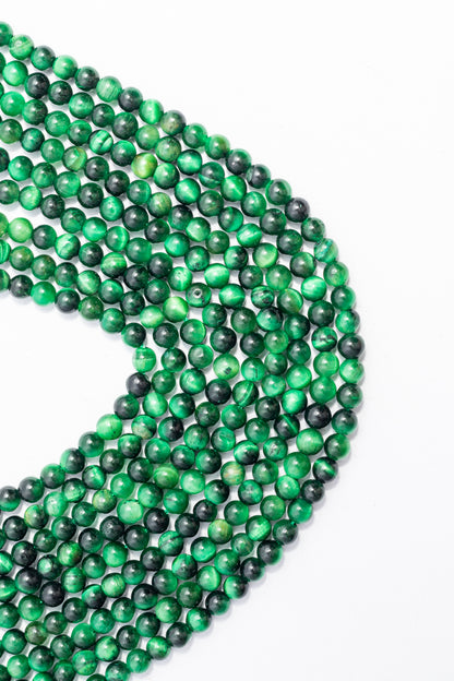 Hilo de Ojo de Tigre Bola Verde