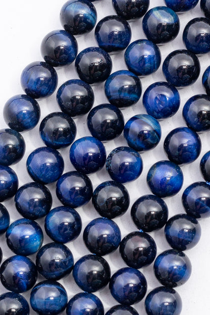 Hilo de Ojo de Tigre Bola Azul Rey