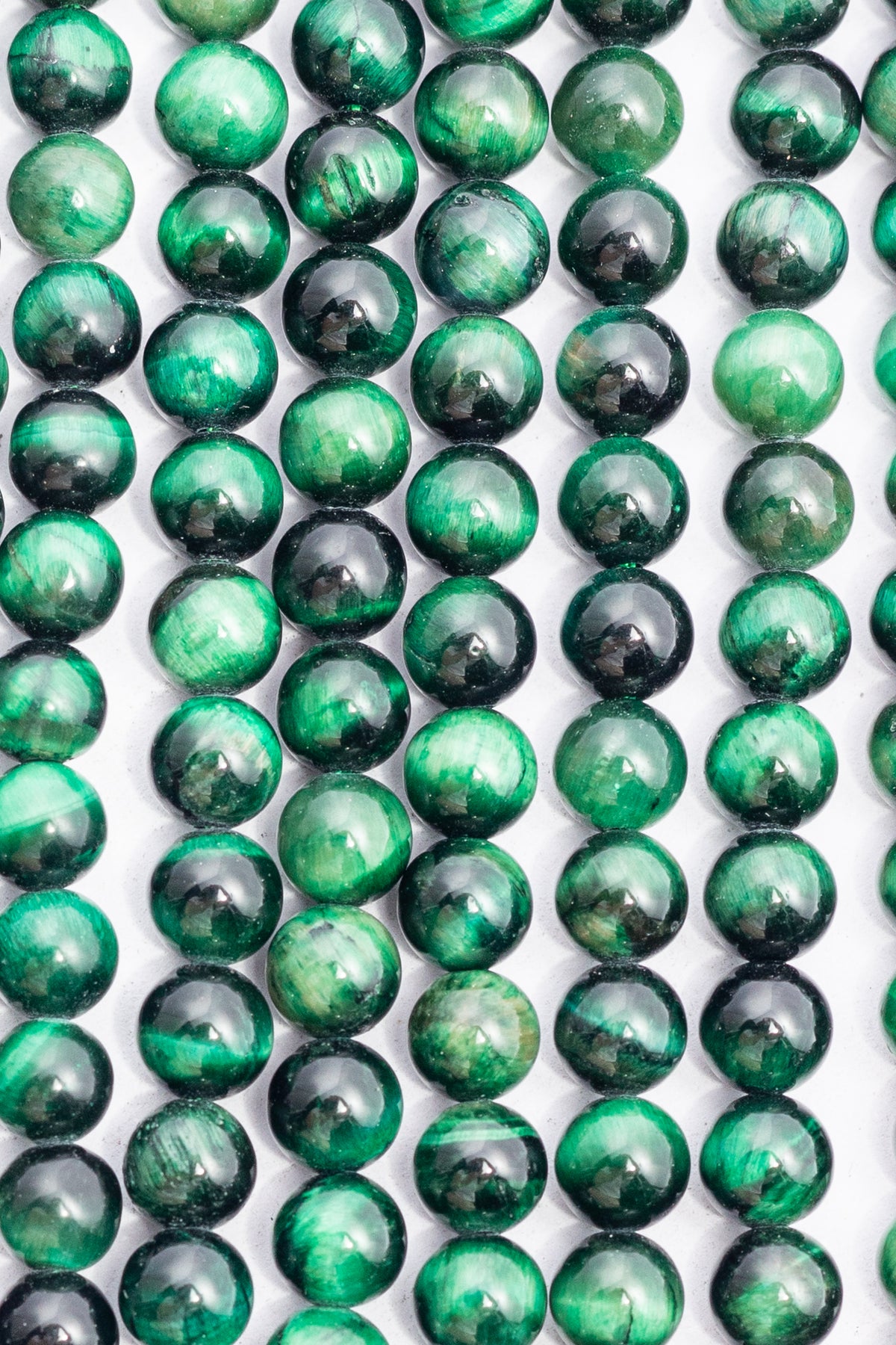 Hilo de Ojo de Tigre Bola Verde