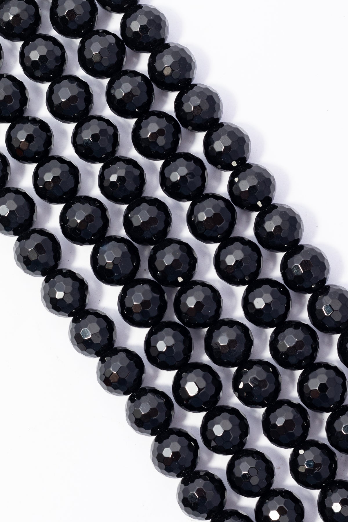 Hilo de Onix Bola Facetada