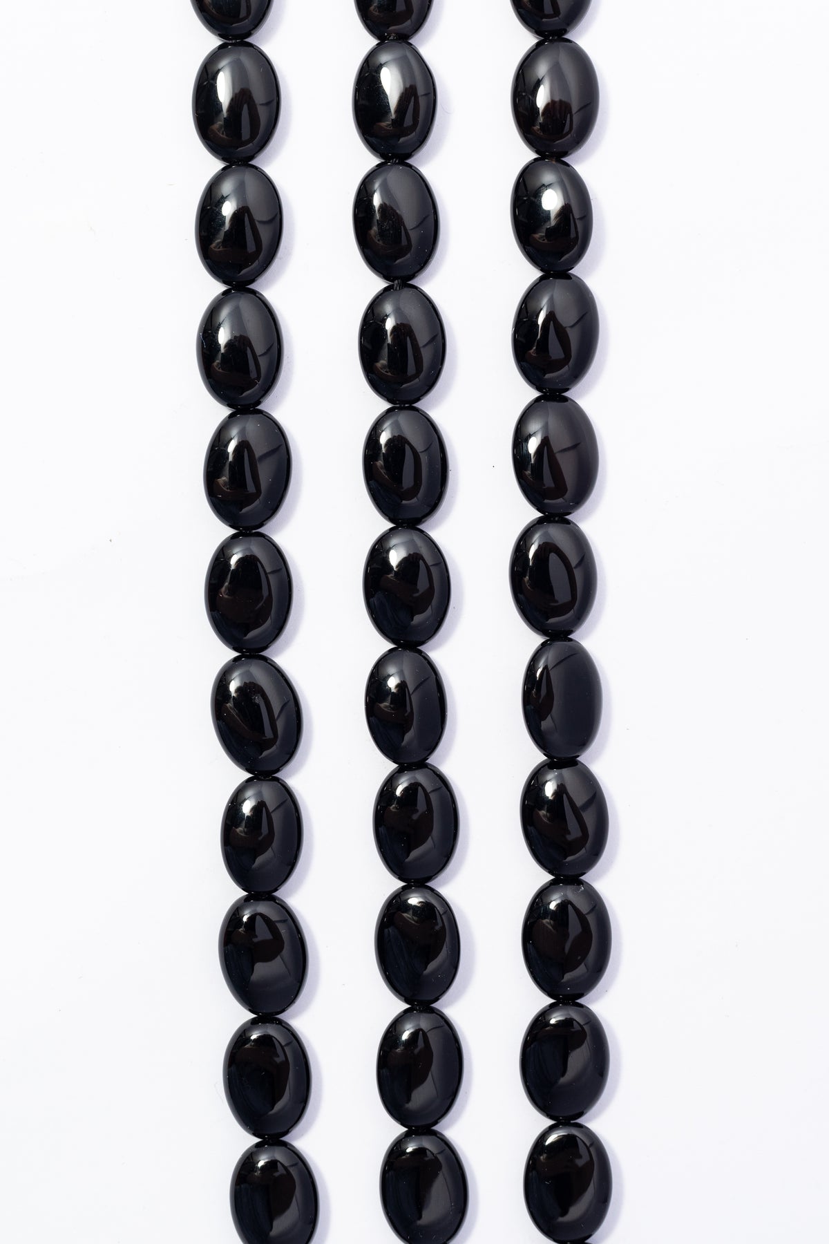 Hilo de Onix Oval Pulido