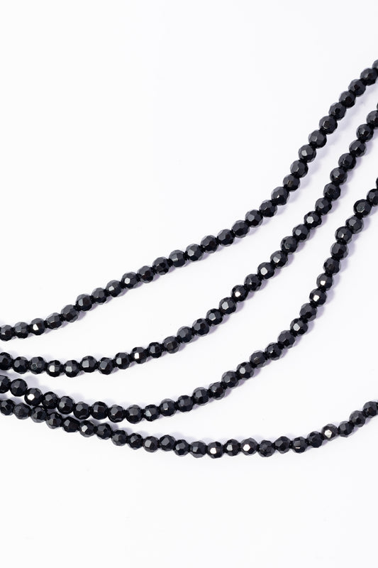 Hilo de Onix Bola Facetada