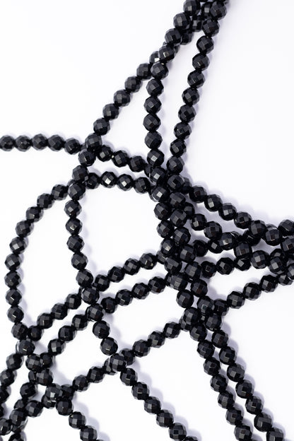 Hilo de Onix Bola Facetada