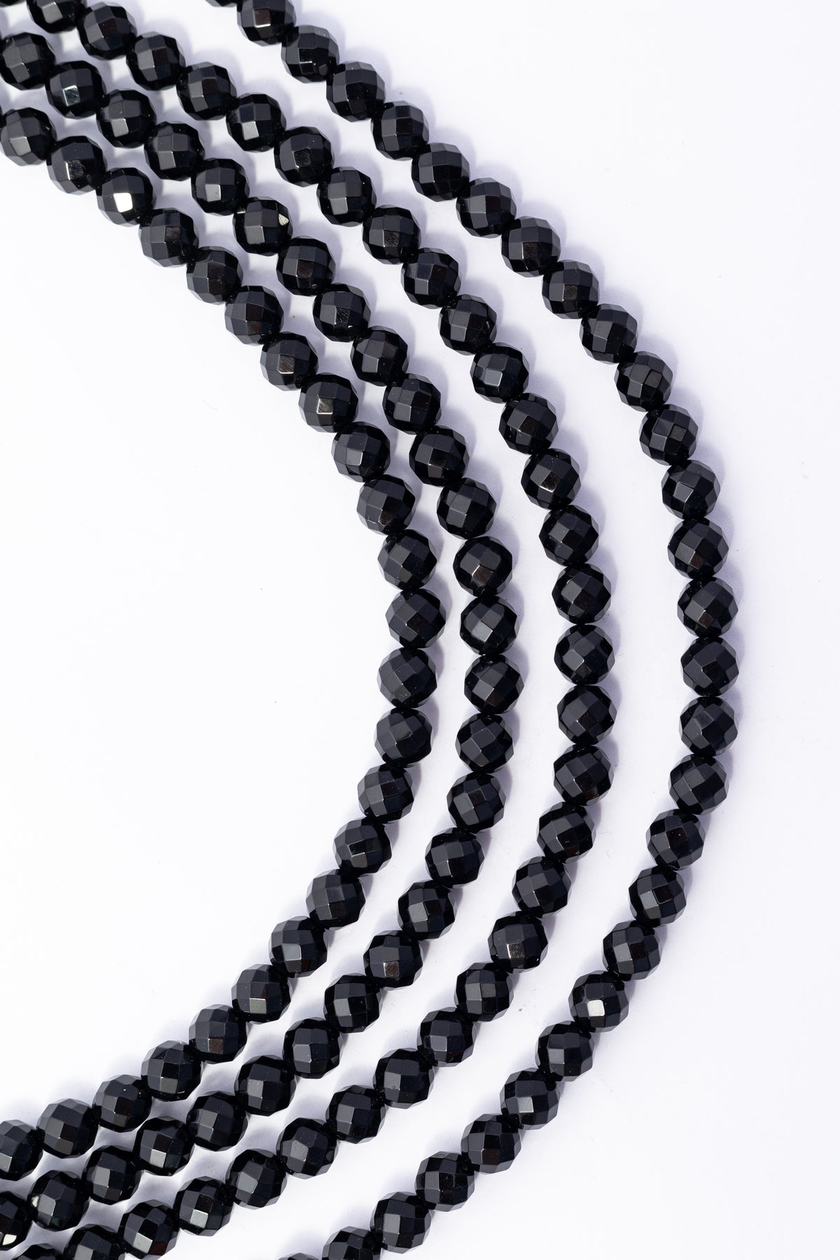 Hilo de Onix Bola Facetada