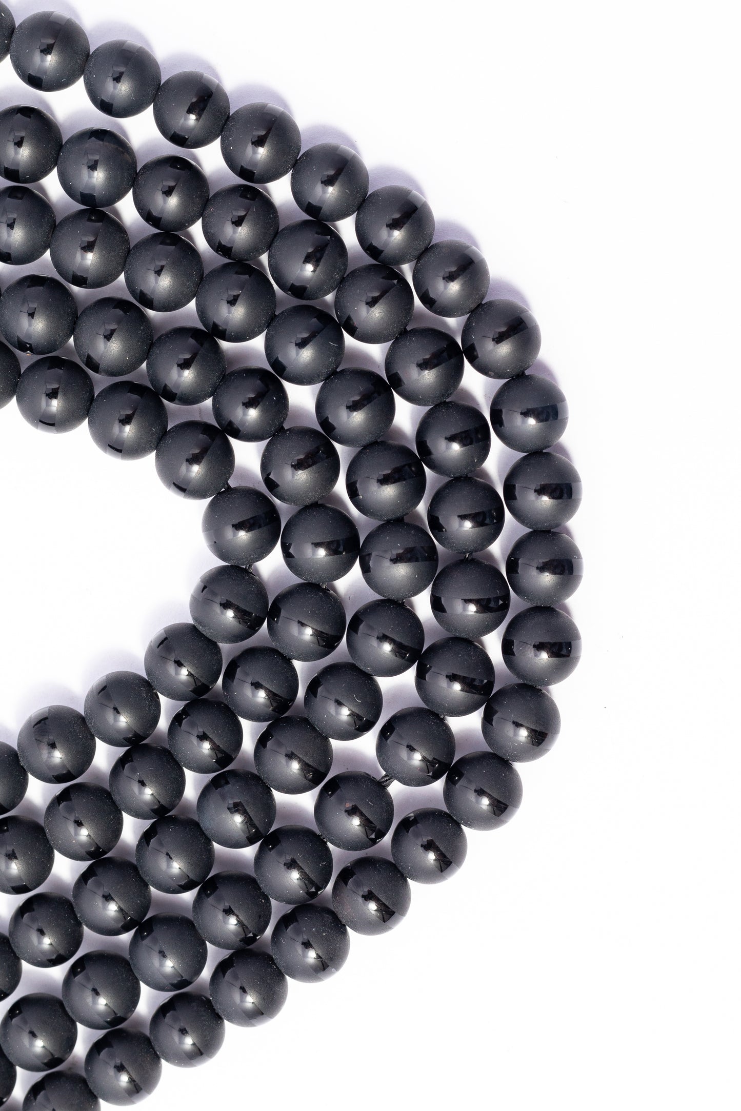 Hilo De Onix Bola Matte Con Lineas