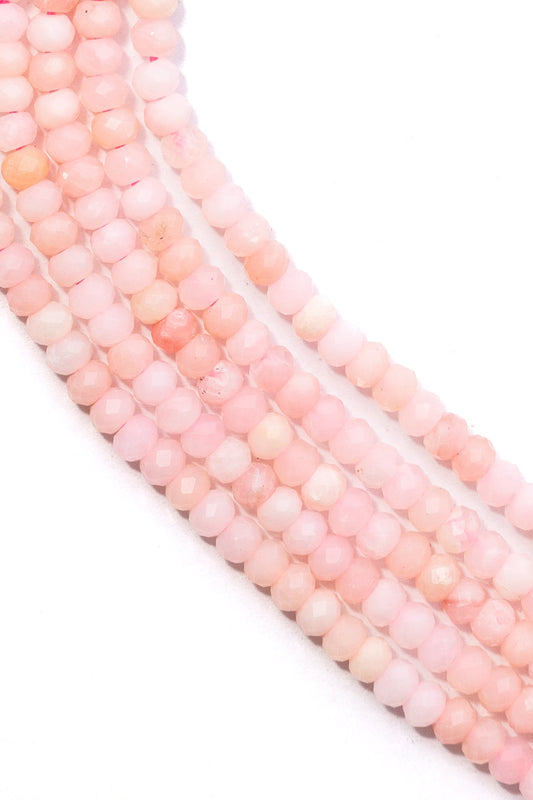 Hilo de Opalo Rondell Facetada