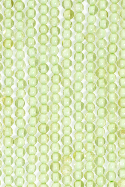 Hilo de Peridoto Bola Pulida