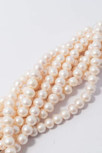 Hilo de Perla Papa Perforacion Grande