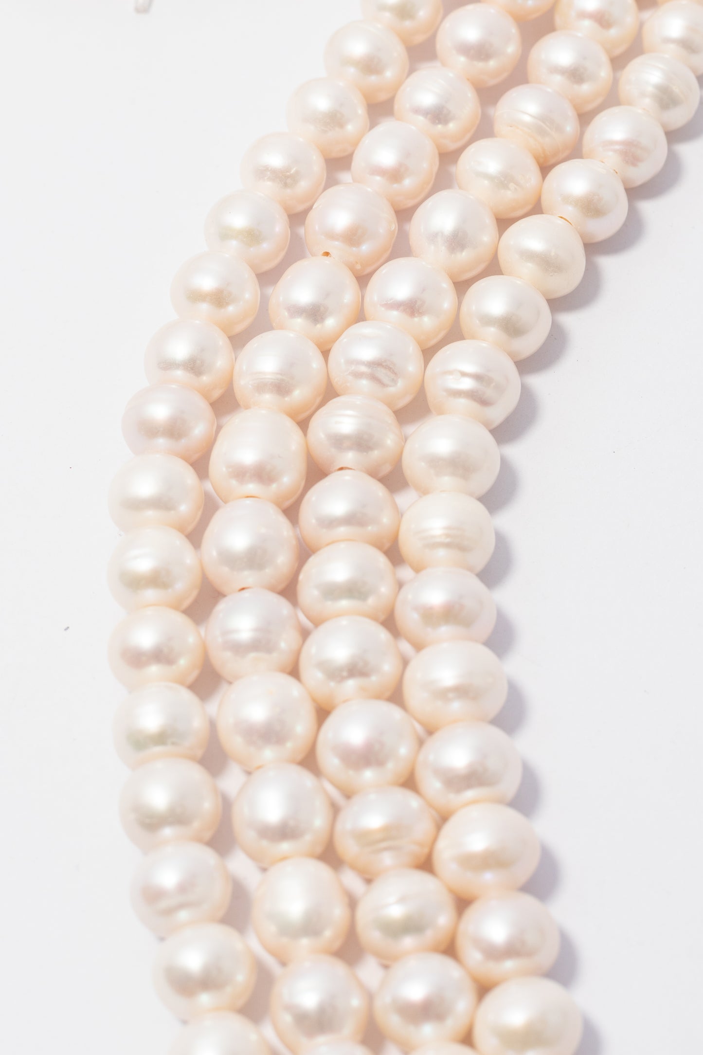 Hilo de Perla Papa Perforacion Grande