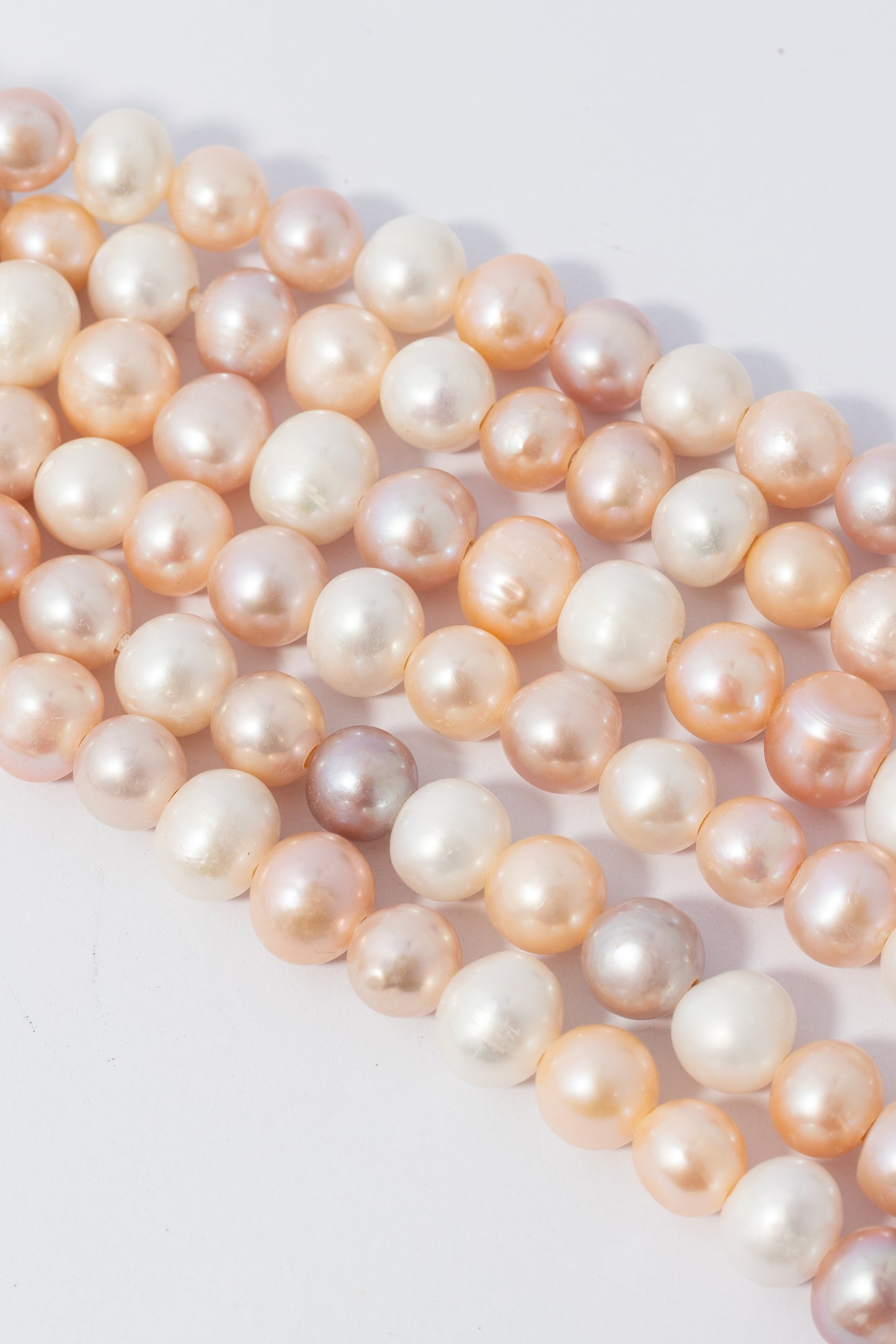 Hilo de Perla Papa Perforación Grande