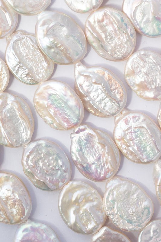 Hilo de Perla Oval Barroca