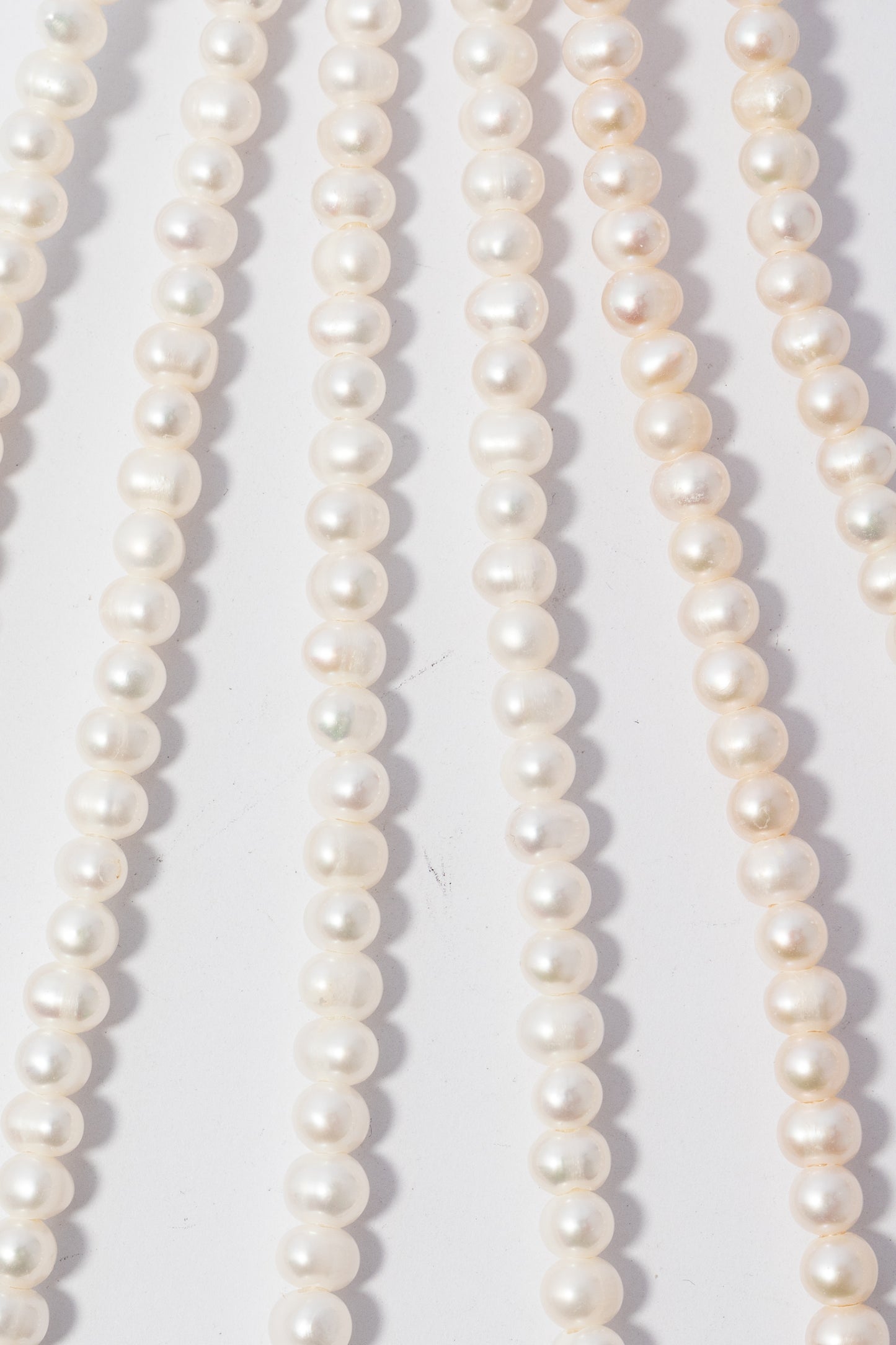 Hilo de Perla Papa Perforación Grande