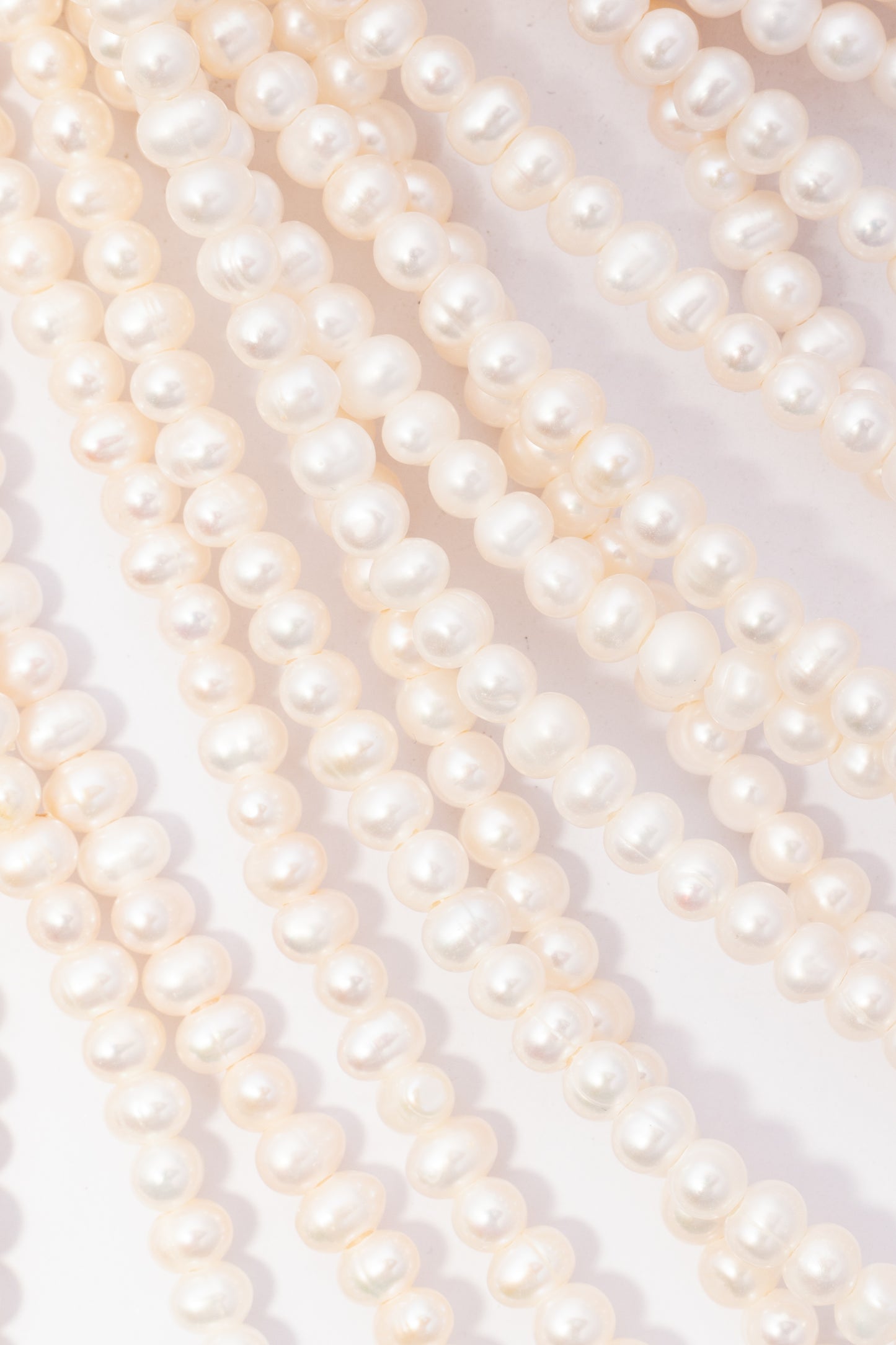 Hilo de Perla Papa Perforación Grande