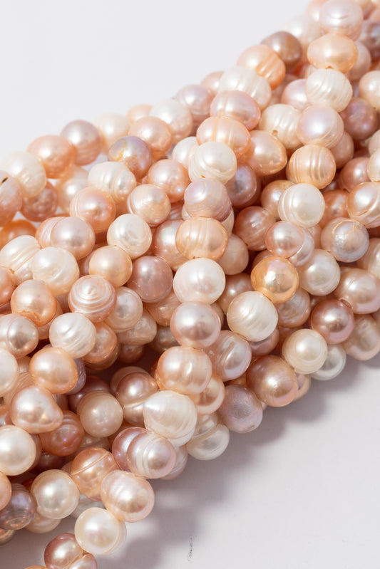 Hilo de Perla Papa Perforacion Grande