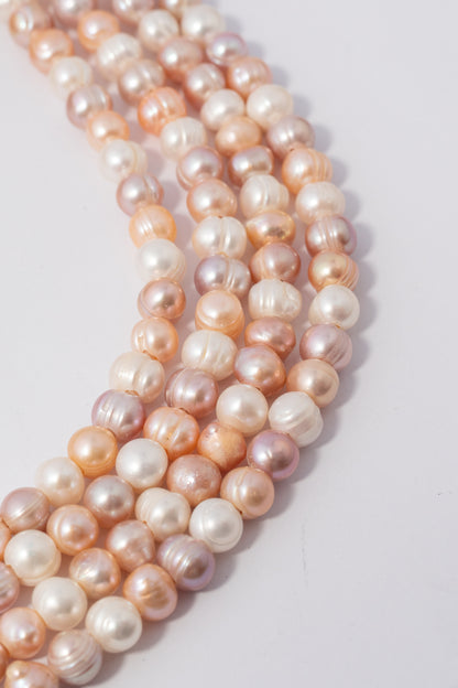 Hilo de Perla Papa Perforacion Grande