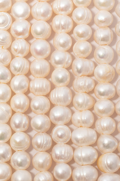 Hilo de Perla Papa Perforacion Grande