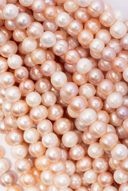 Hilo de Perla Papa Perforación Grande