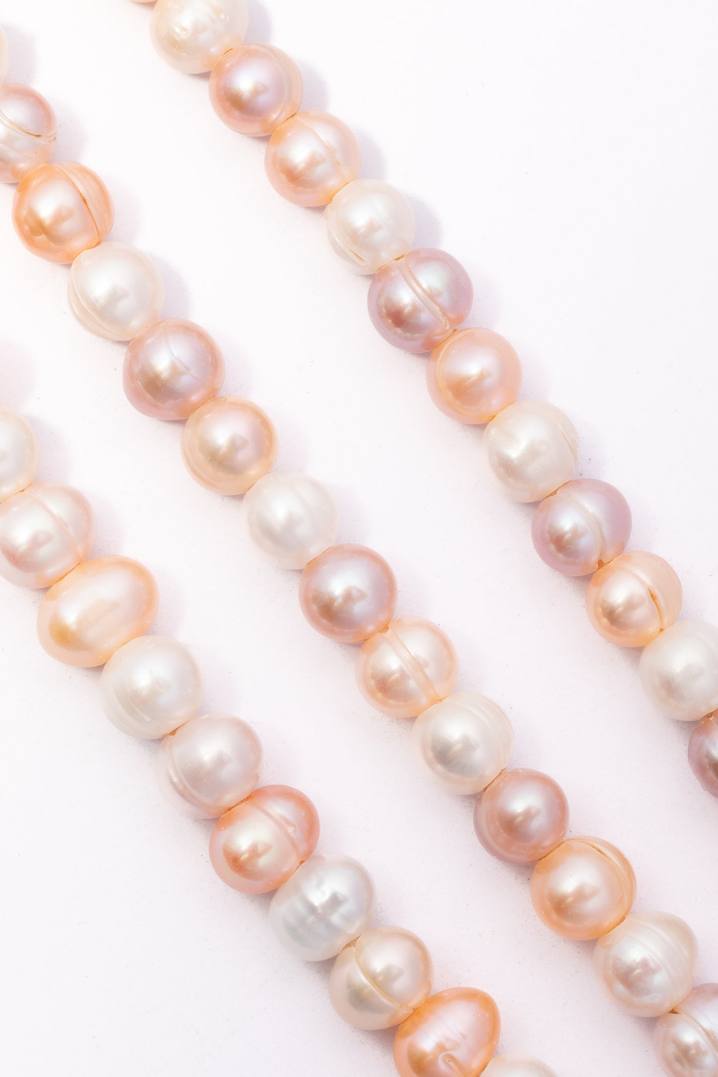 Hilo de Perla Papa Perforación Grande