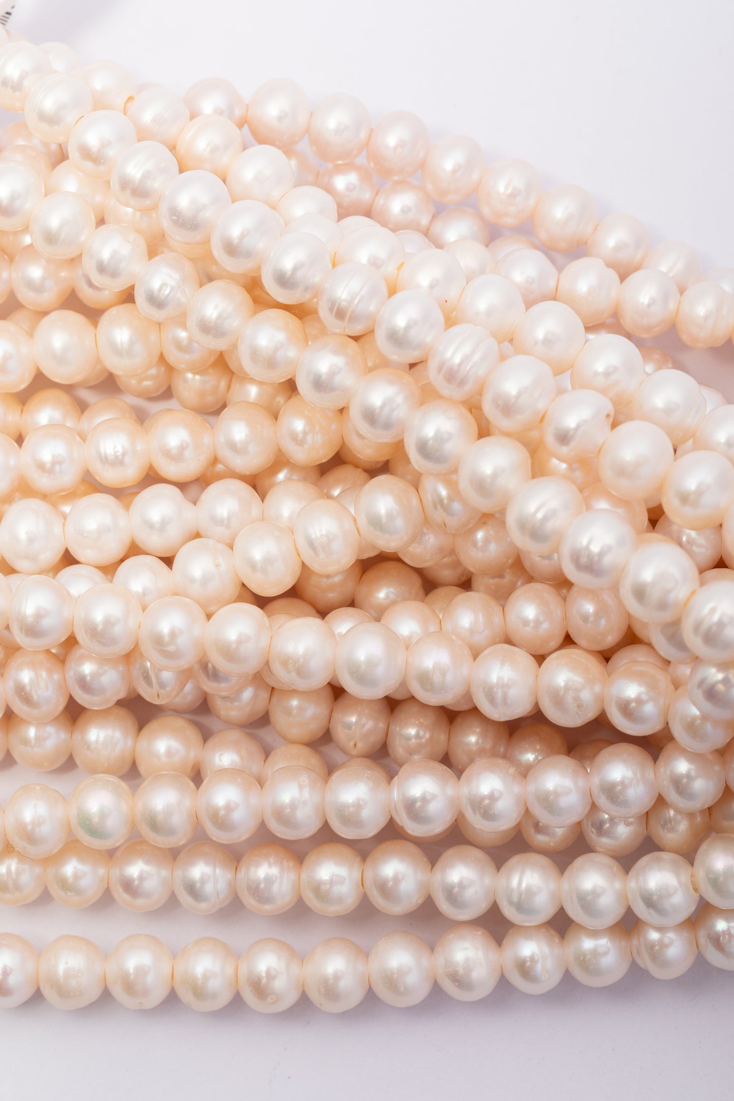 Hilo de Perla Papa Perforación Grande