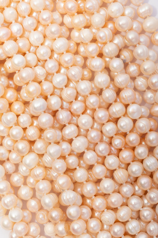 Hilo de Perla Papa Anudada