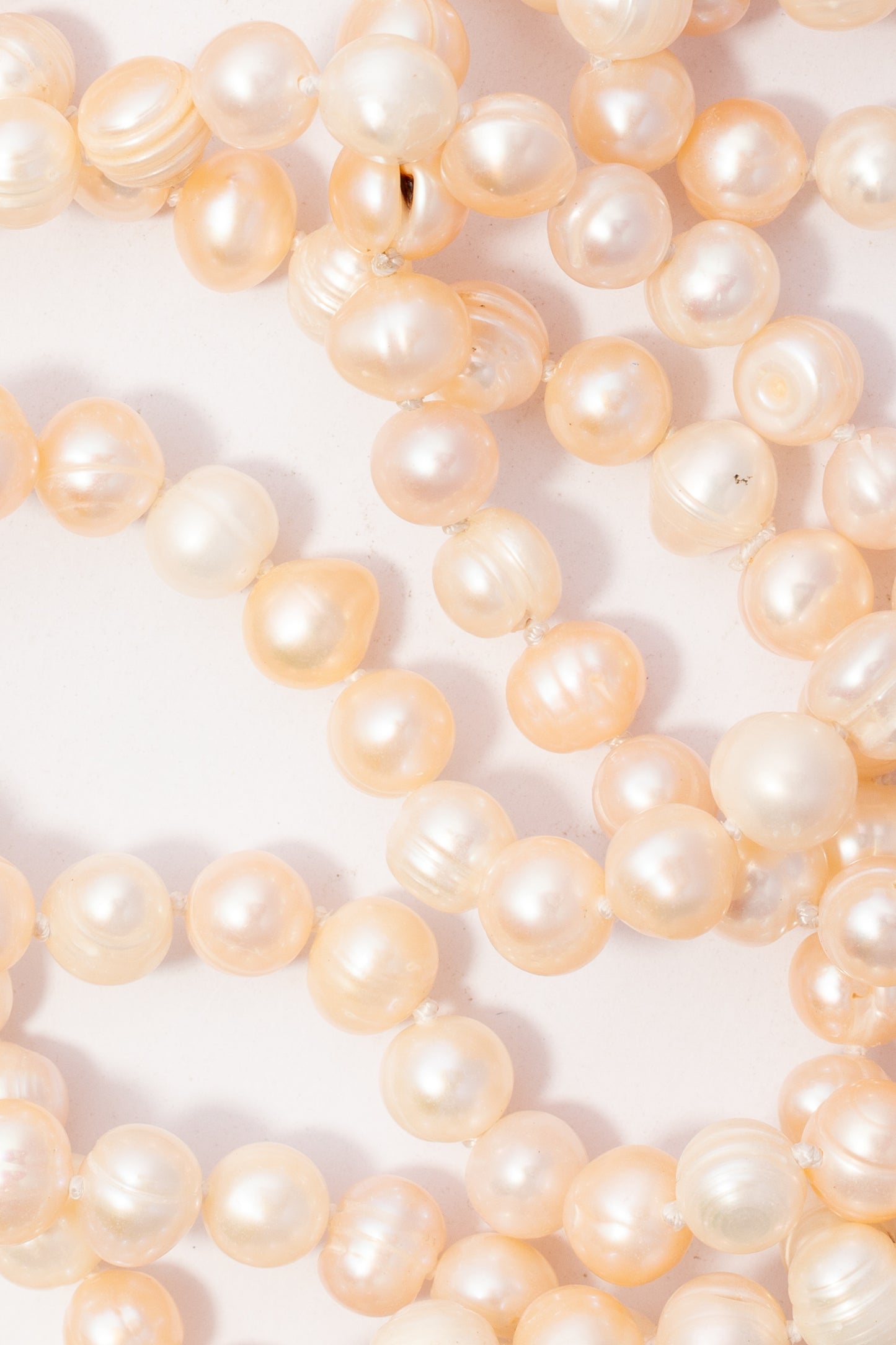 Hilo de Perla Papa Anudada