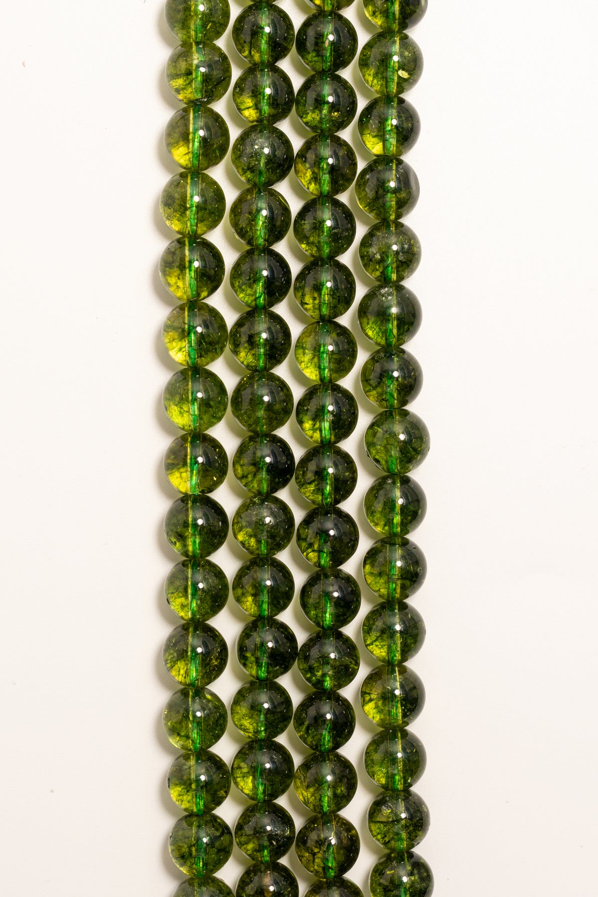 Hilo de Peridoto Verde Bola