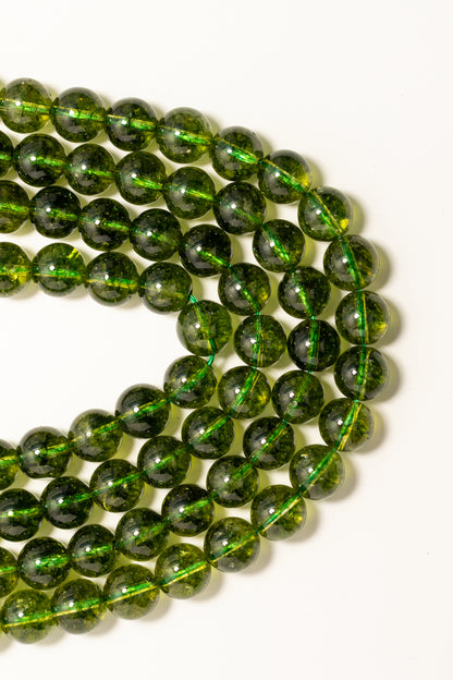 Hilo de Peridoto Verde Bola