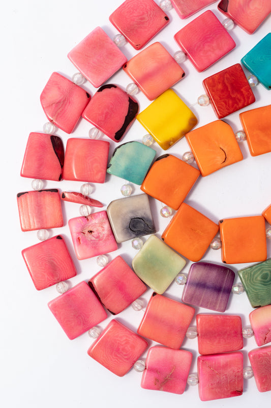 Hilo de Tagua Cuadrado