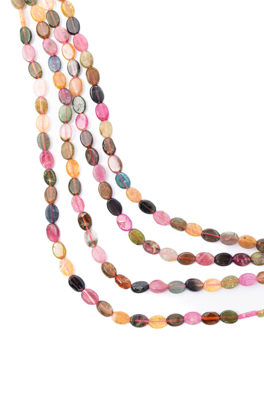 Hilo de Turmalina Oval