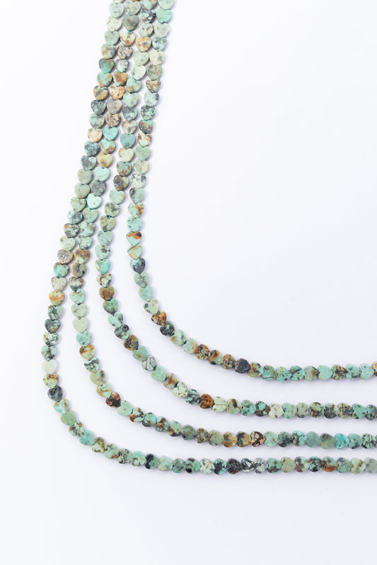 Hilo de Turquesa Corazon