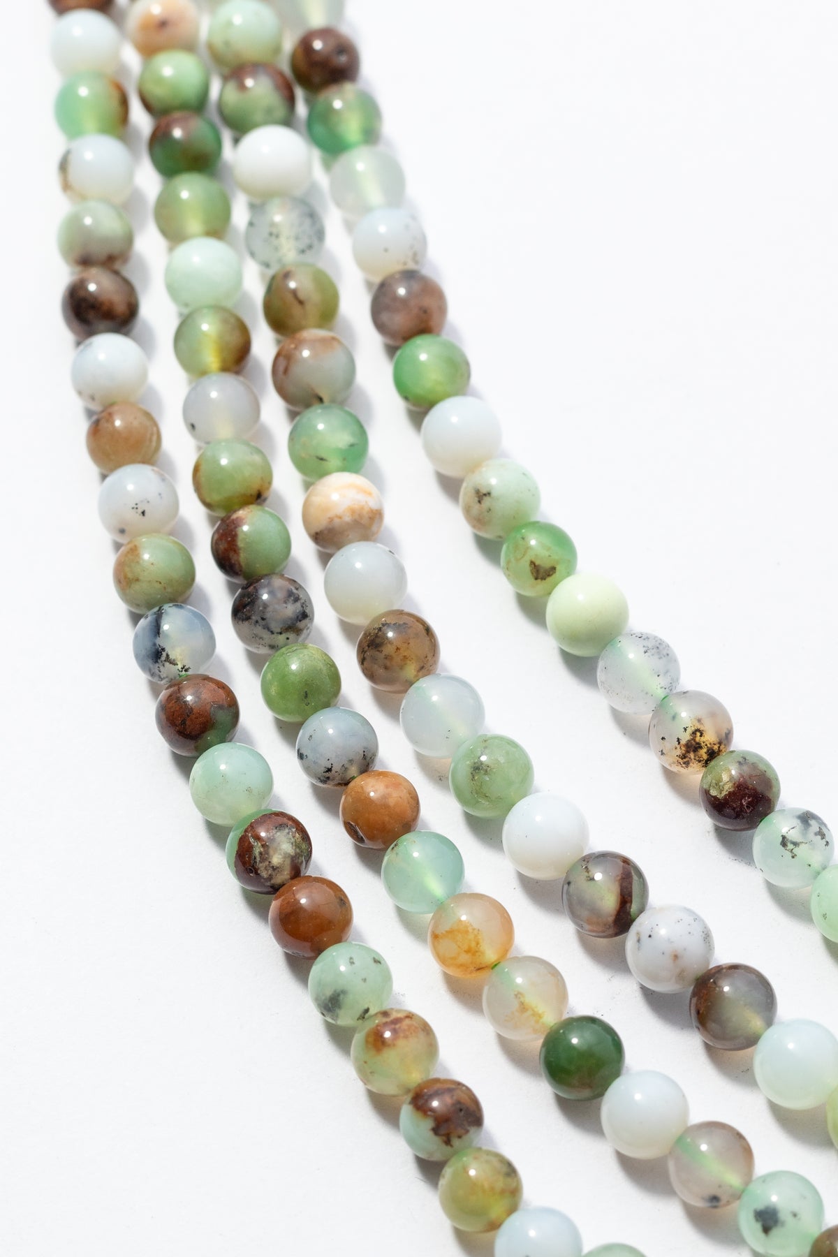 Hilo de Chrysoprase Bola