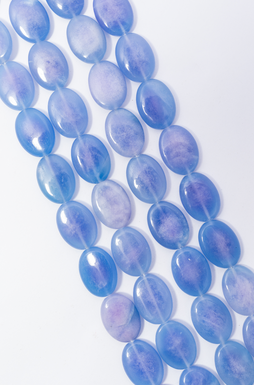 Hilo de Jade Oval