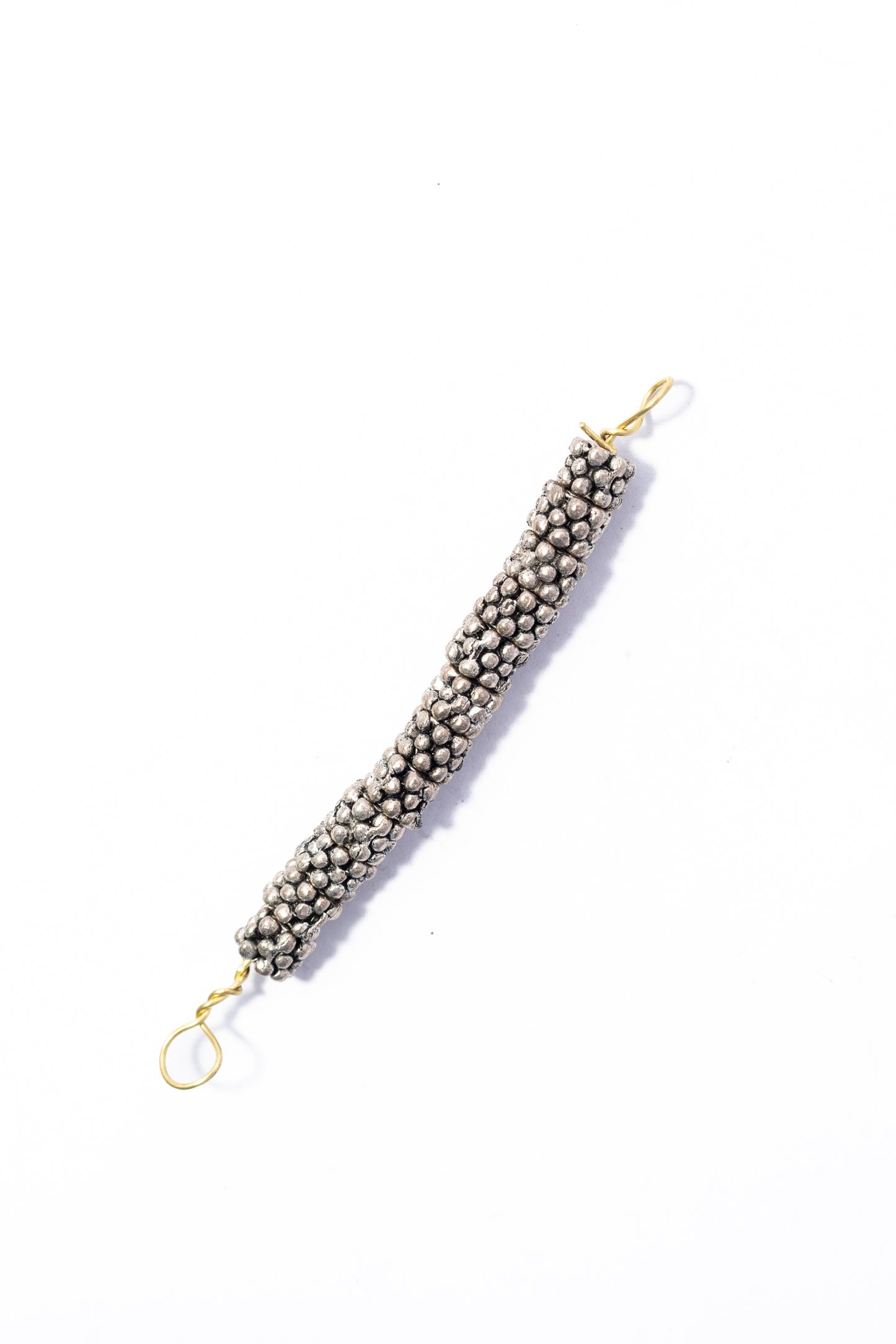 Hilo de Pewter Cilindro Bolas