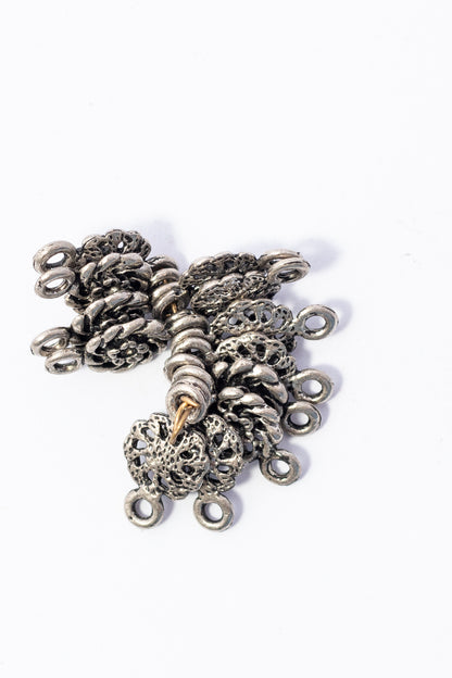 Hilo de Pewter Flor Ornamental