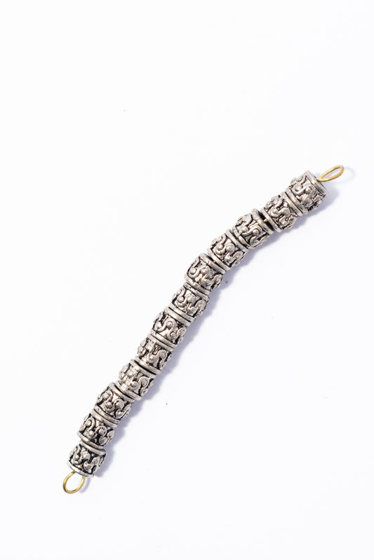 Hilo de Pewter Cilindro Grecas