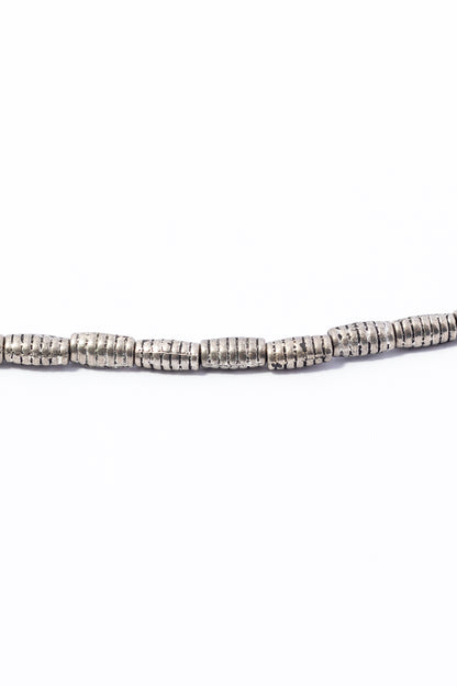 Hilo de Pewter Cilindro Rayado