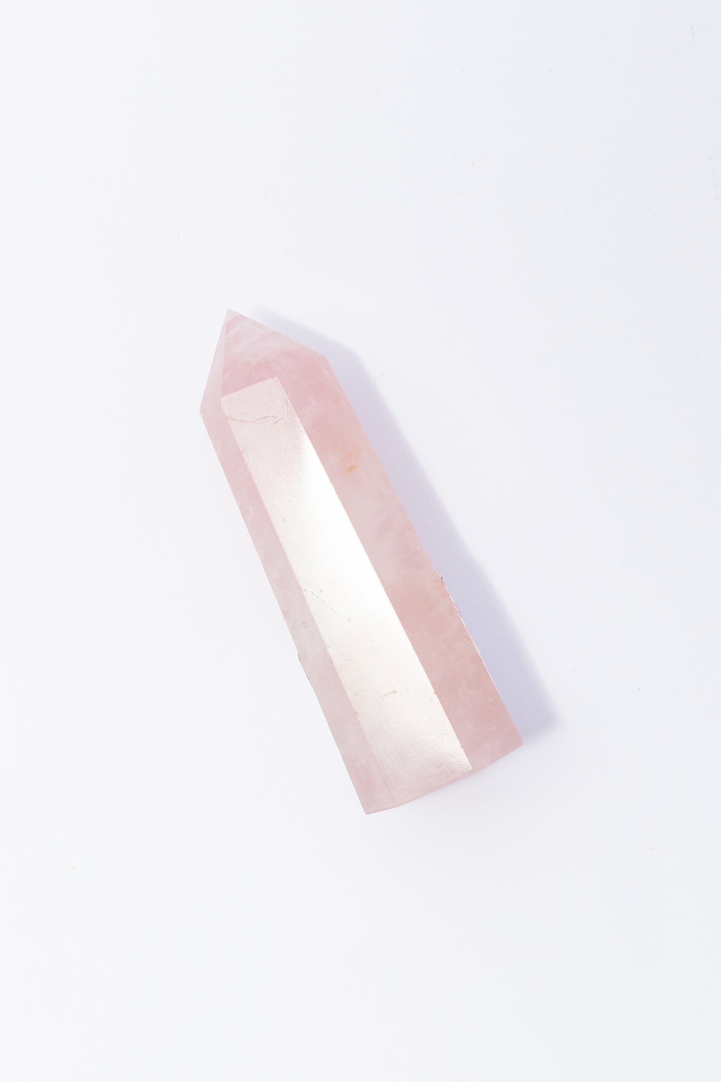 Punta de Cuarzo Rosa