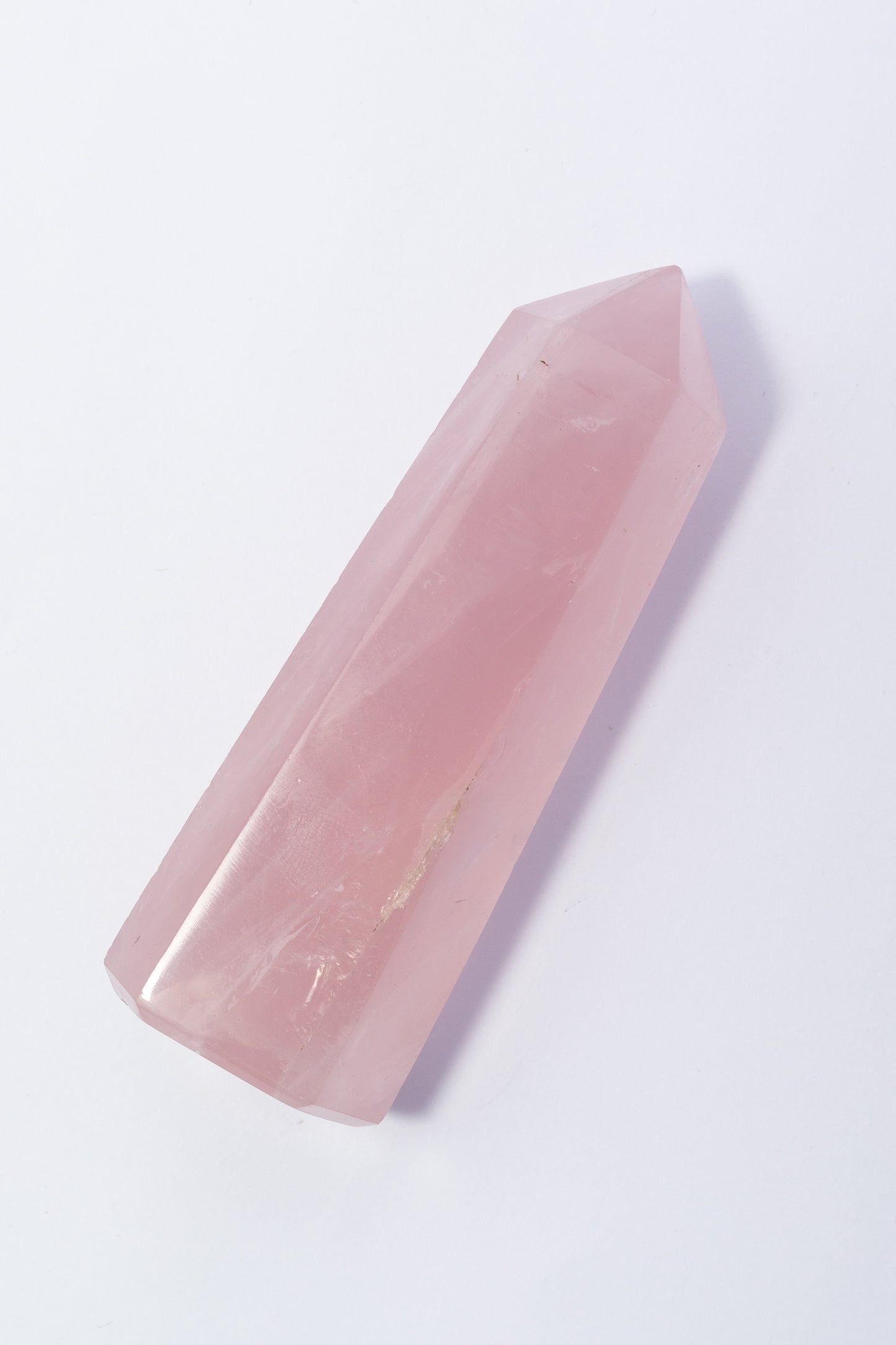 Punta de Cuarzo Rosa