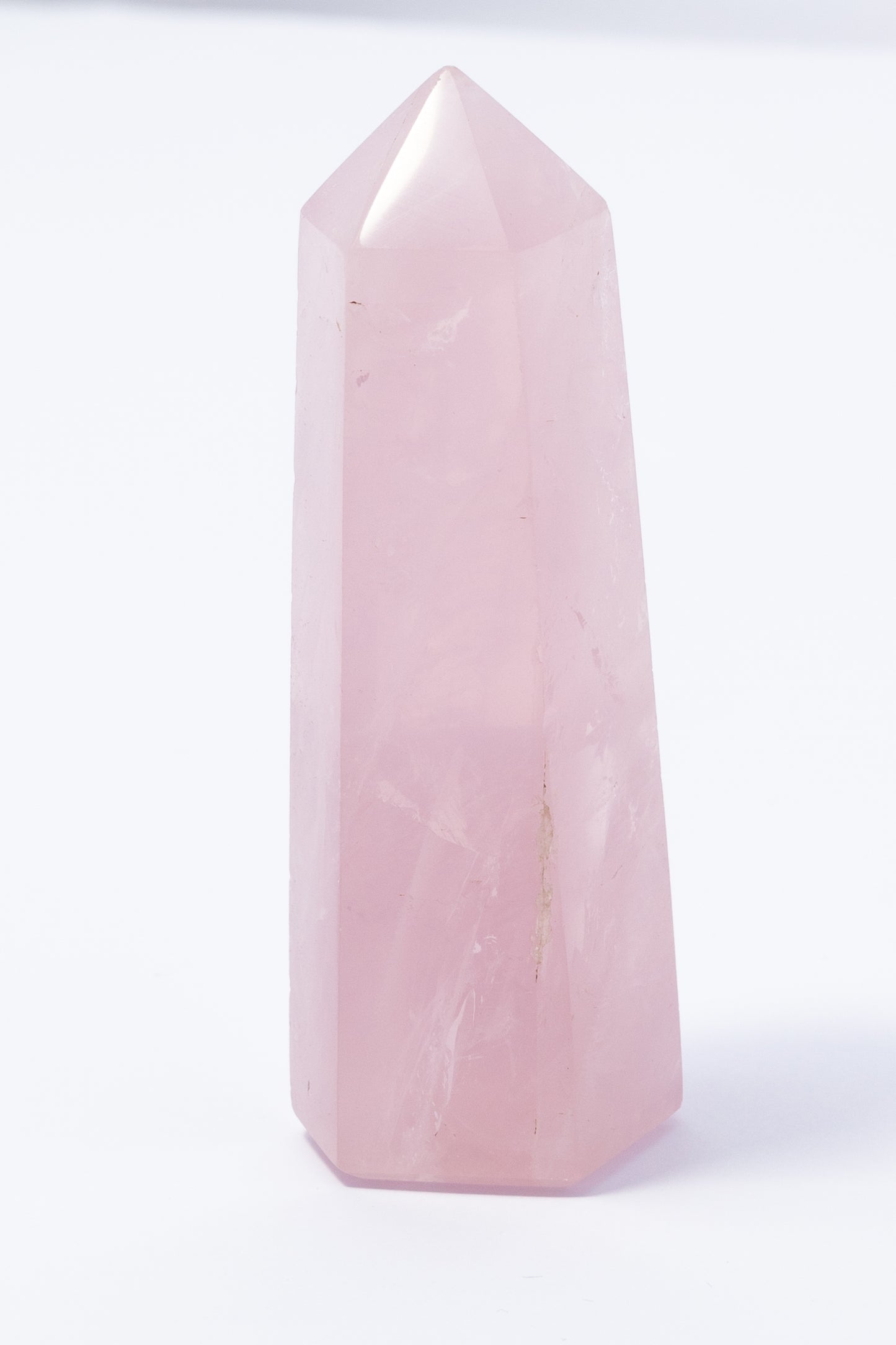 Punta de Cuarzo Rosa