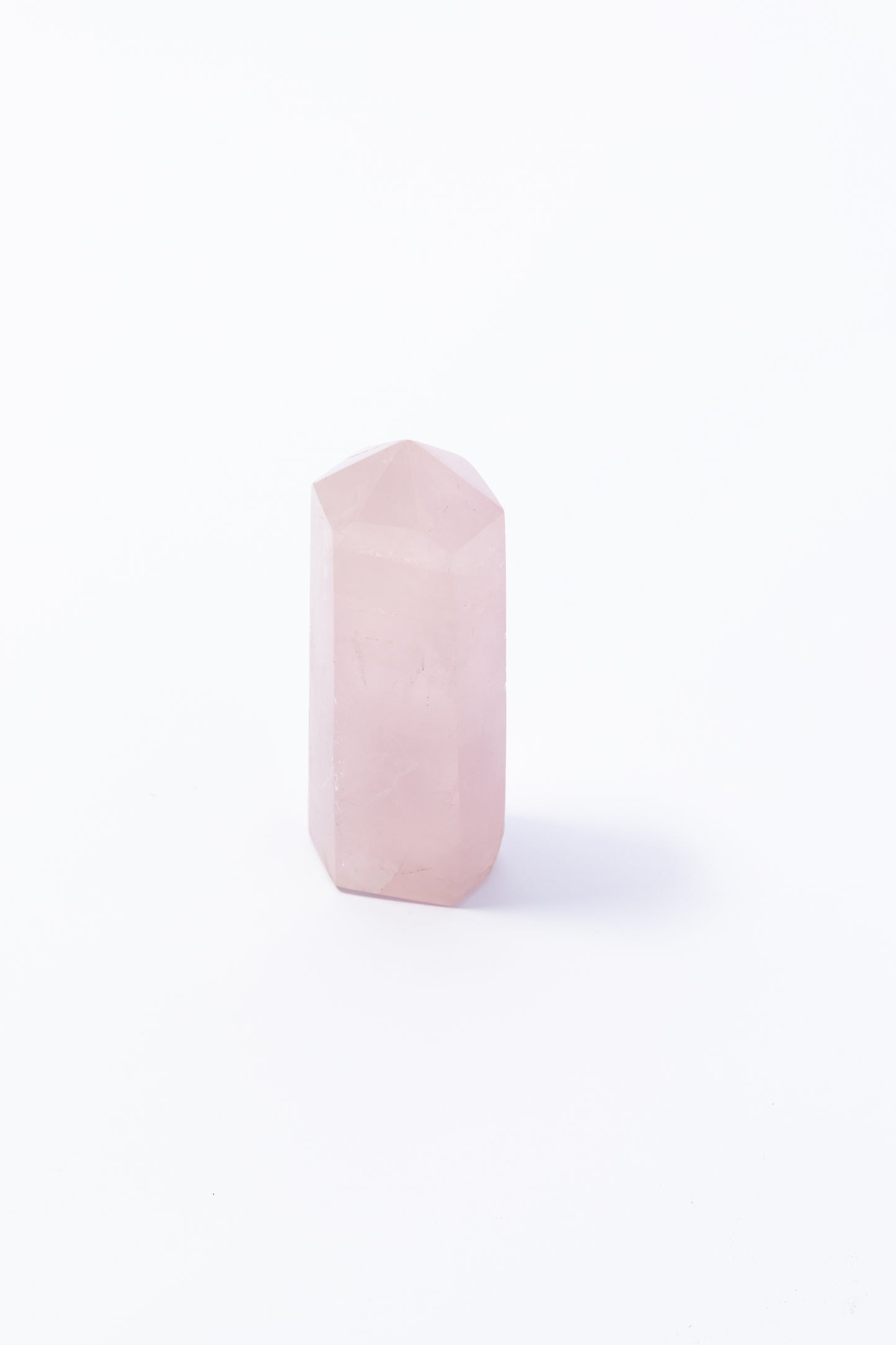 Punta de Cuarzo Rosa