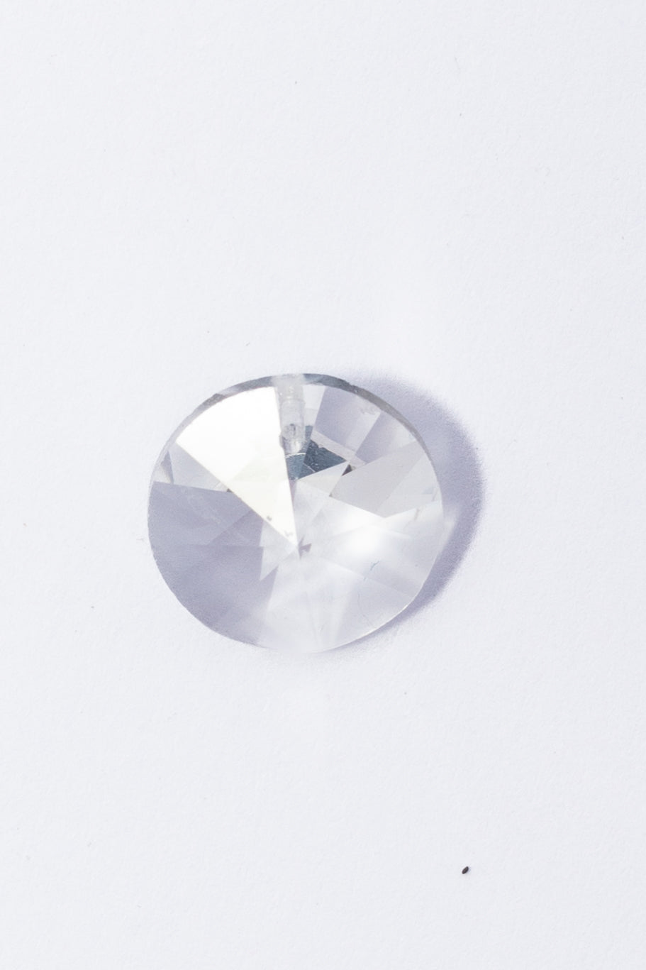 Dije de Swarovski Circulo Facetado