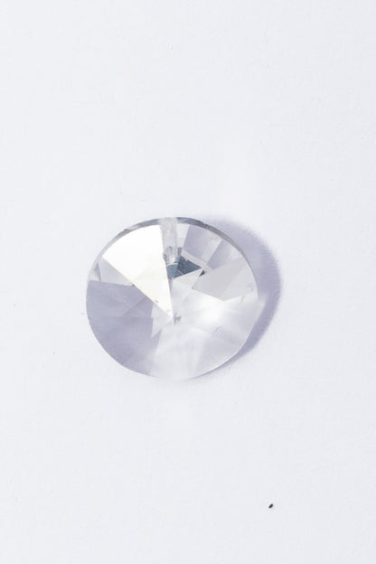 Dije de Swarovski Circulo Facetado