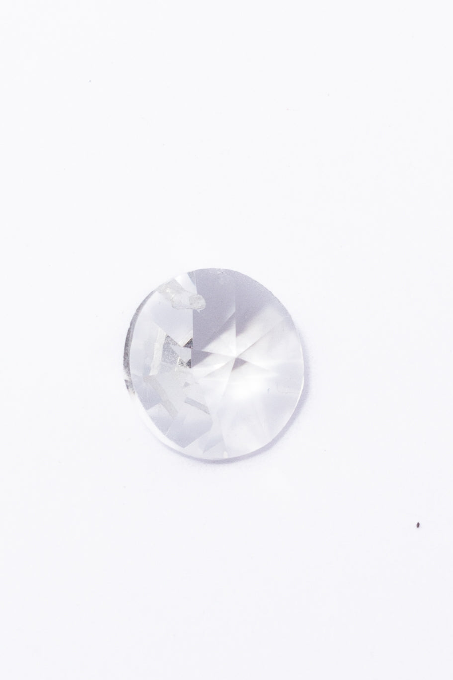 Dije de Swarovski Circulo Facetado