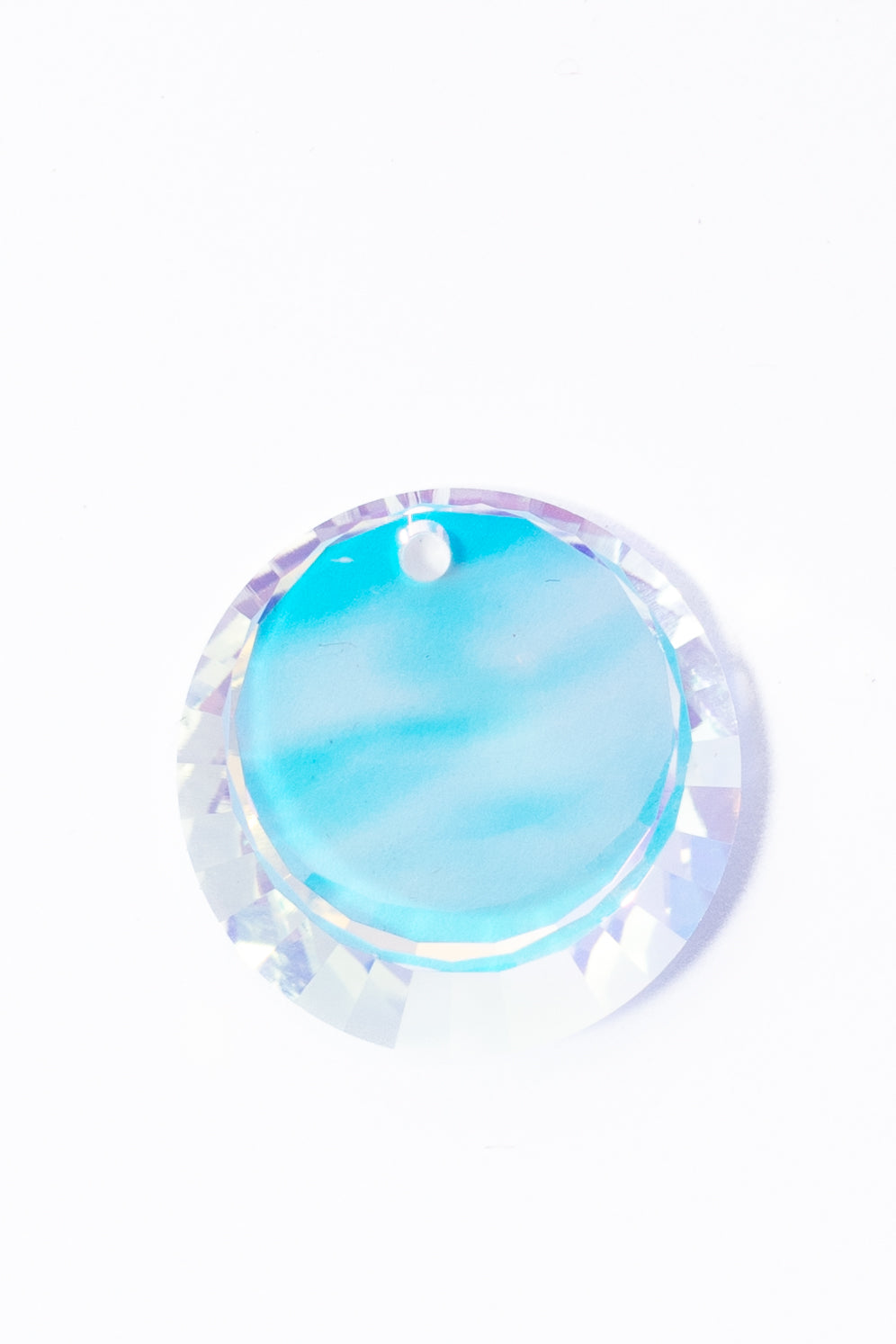 Dije de Swarovski Disco Plano