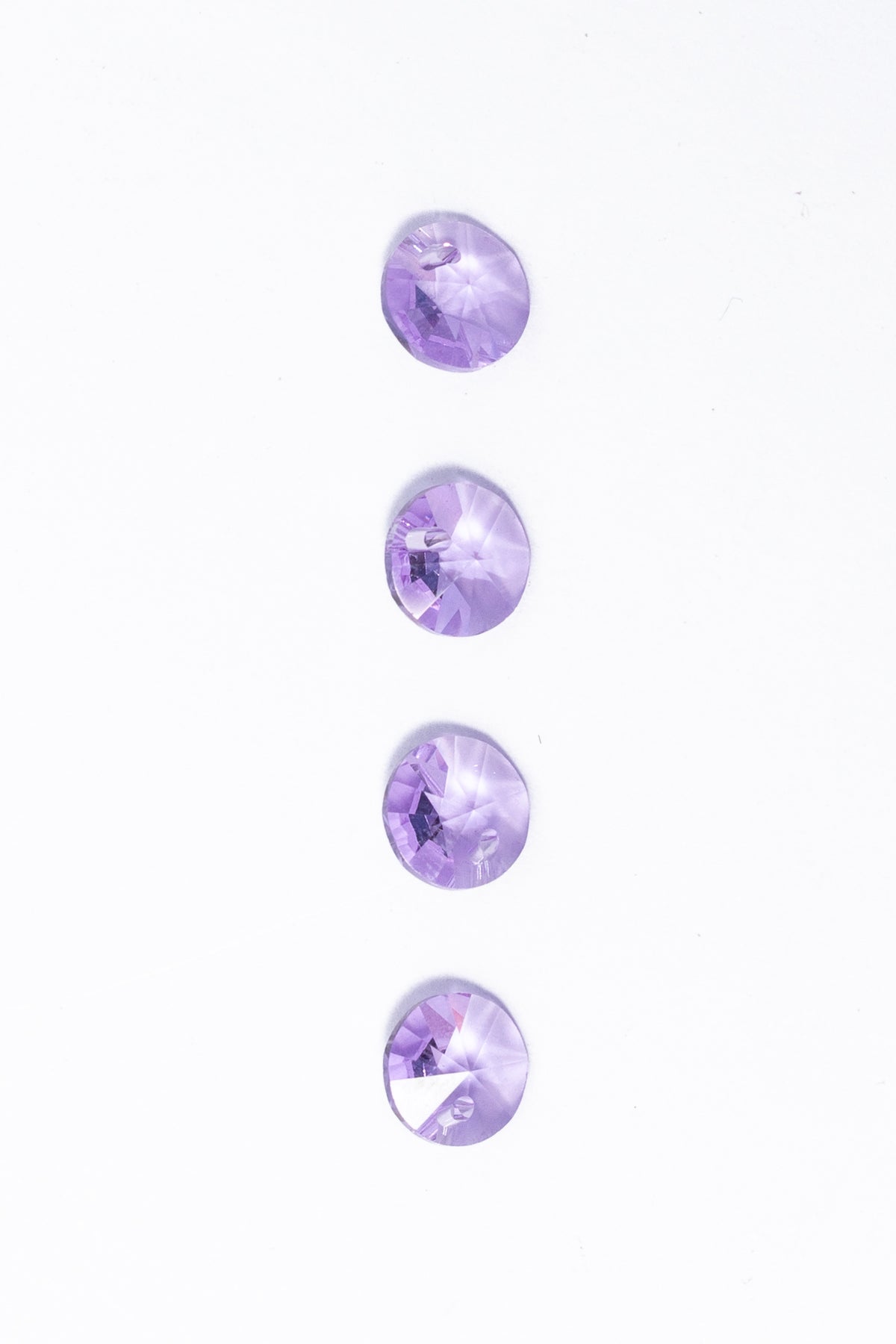 Dije de Swarovski Circulo Facetado