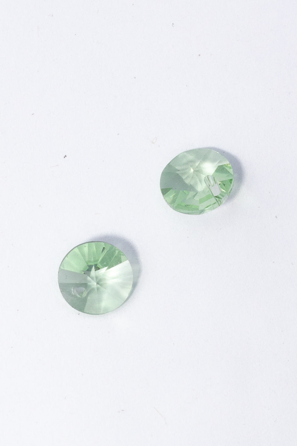 Dije de Swarovski Circulo Facetado