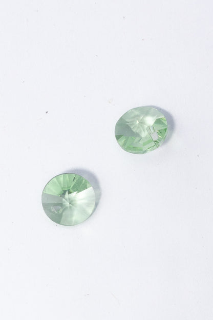 Dije de Swarovski Circulo Facetado
