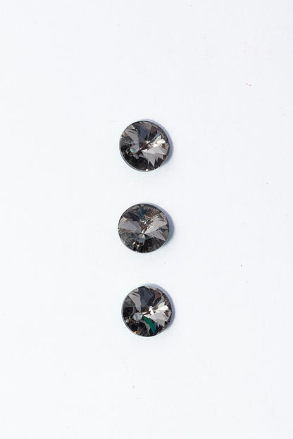 Dije de Swarovski Circulo Facetado